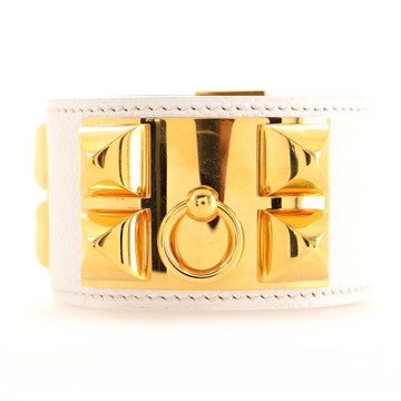 Hermes Collier de Chien Bracelet Leather