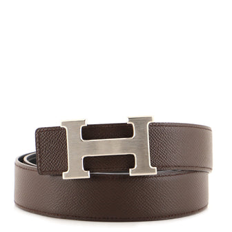 Hermes Constance Reversible Belt Leather Medium