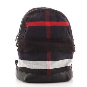 Burberry Tiller Backpack Mega Check Canvas Small