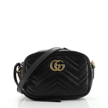 Gucci GG Marmont Shoulder Bag Matelasse Leather Mini