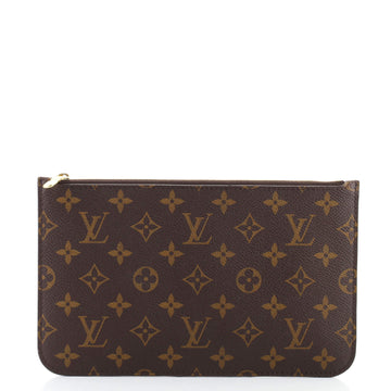 Louis Vuitton Neverfull Pochette Monogram Canvas Large