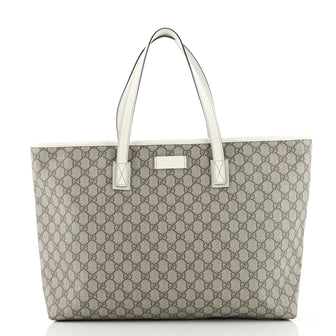 Gucci Plus Tote GG Coated Canvas Medium
