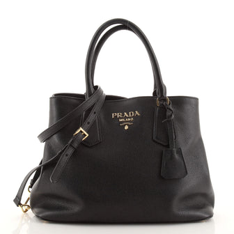 Prada Convertible Shopping Tote Vitello Daino Medium