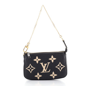 Louis Vuitton Pochette Accessoires Bicolor Monogram Empreinte Giant Mini