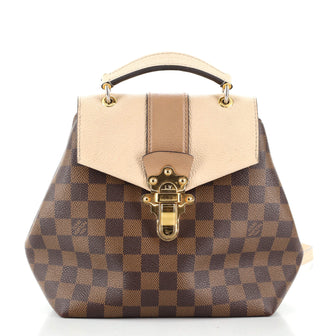 Louis Vuitton Clapton Backpack Damier and Leather