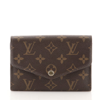 Louis Vuitton Compact Sarah Wallet Monogram Canvas