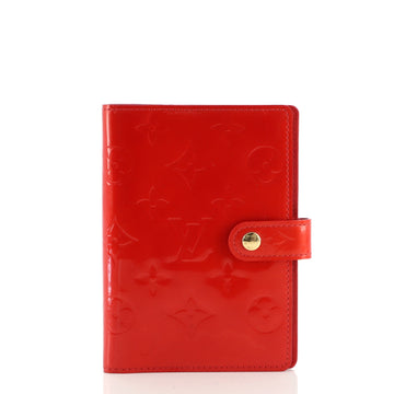 Louis Vuitton Ring Agenda Cover Monogram Vernis PM