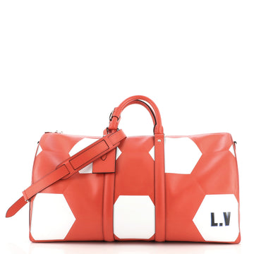 Louis Vuitton Keepall Bandouliere Bag Limited Edition FIFA World Cup Epi Leather 50