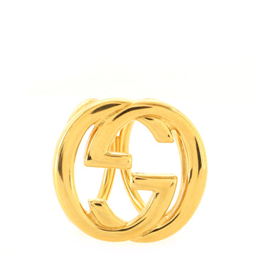 Gucci Interlocking G Scarf Ring Metal