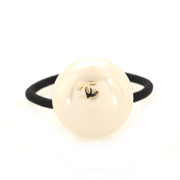 Chanel Pearl Hair Tie Fabric