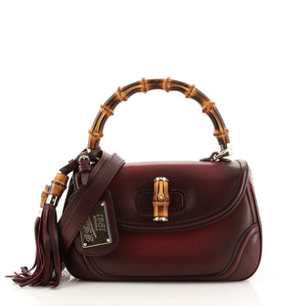Gucci New Bamboo 1921 Top Handle Bag Leather Medium
