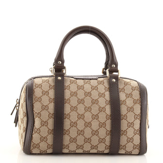 Gucci Convertible Joy Boston Bag GG Canvas Small