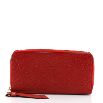 Louis Vuitton Zippy Wallet Monogram Empreinte Leather