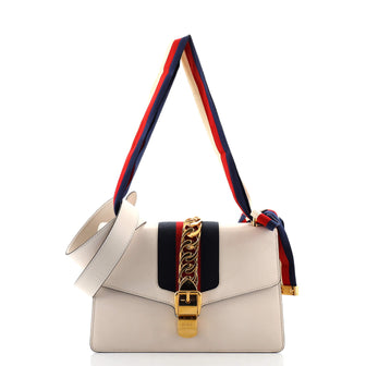 Gucci Sylvie Shoulder Bag Leather Small