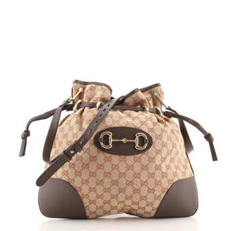 Gucci 1955 Horsebit Messenger Bag GG Canvas Large
