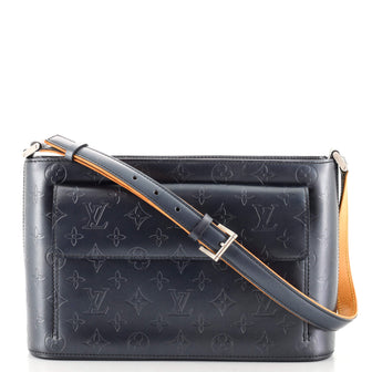 Louis Vuitton Mat Allston Handbag Monogram Vernis