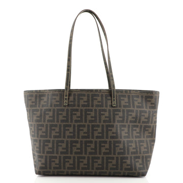 Fendi Roll Tote Zucca Coated Canvas Medium