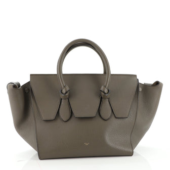 Celine Tie Knot Tote Grainy Leather Small