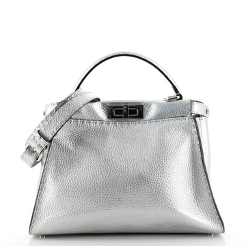 Fendi Selleria Peekaboo Bag Rigid Leather Regular