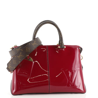 Louis Vuitton Miroir Handbag Vernis with Monogram Canvas
