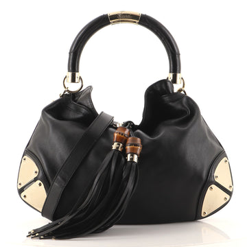Gucci Indy Hobo Leather Medium