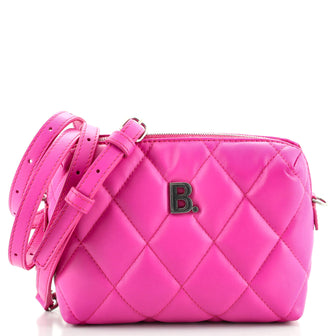 Balenciaga Touch B. Camera Bag Quilted Leather XS