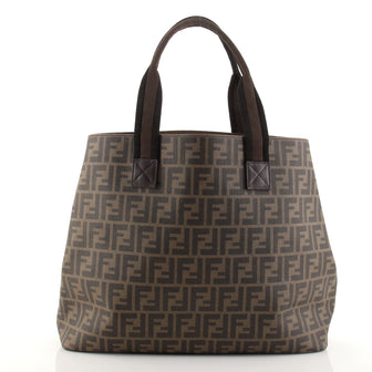 Fendi Open Tote Zucca Coated Canvas Medium