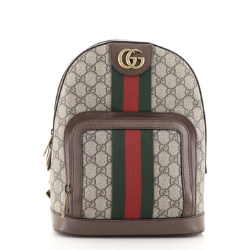 Gucci Ophidia Backpack GG Coated Canvas Small