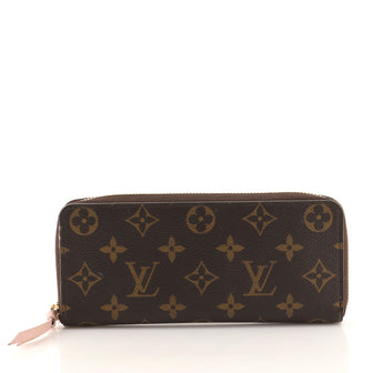 Louis Vuitton Clemence Wallet Monogram Canvas