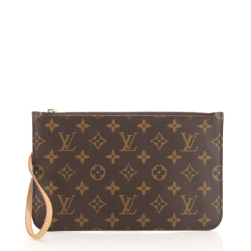 Louis Vuitton Neverfull Pochette Monogram Canvas Large