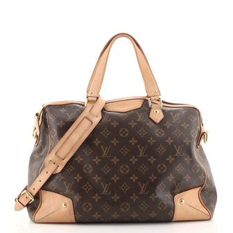 Buy Louis Vuitton Retiro Handbag Monogram Canvas GM Brown 996701
