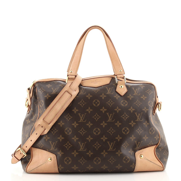 Louis Vuitton Monogram Retiro GM w/ Strap - Brown Handle Bags