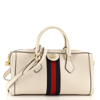 Gucci Ophidia Boston Bag Leather Medium
