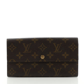 Louis Vuitton Vintage Sarah Wallet Monogram Canvas