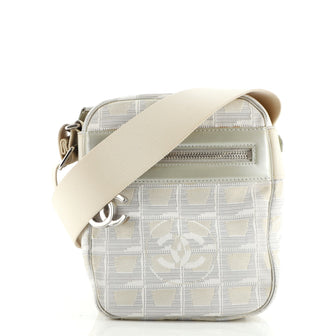 Chanel Travel Line Crossbody Bag Nylon Mini
