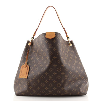 Louis Vuitton Graceful Handbag Monogram Canvas MM