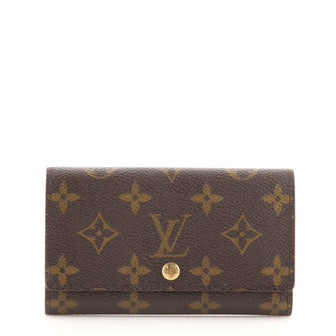 Louis Vuitton Porte Monnaie Tresor Wallet Monogram Canvas