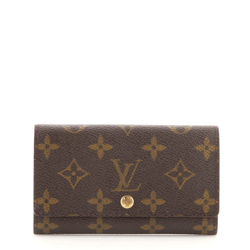 Louis Vuitton Porte Monnaie Tresor Wallet Monogram Canvas
