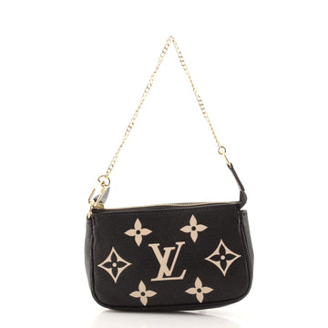 Louis Vuitton Pochette Accessoires Bicolor Monogram Empreinte Giant Mini