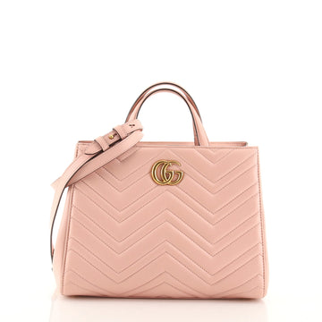 Gucci GG Marmont Tote Matelasse Leather Small