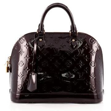 Louis Vuitton Alma Handbag Monogram Vernis PM