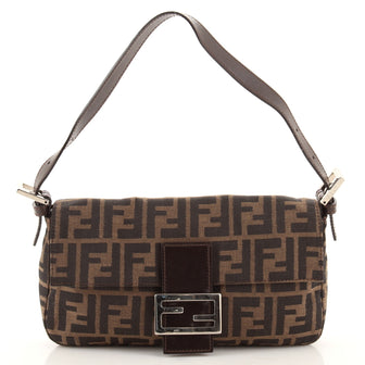 Fendi Baguette Bag Zucca Canvas