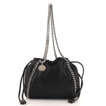 Stella McCartney Falabella Drawstring Tote Shaggy Deer Small