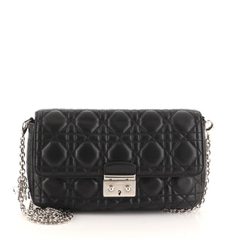 Christian Dior Miss Dior Promenade Bag Cannage Quilt Lambskin