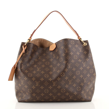 Louis Vuitton Graceful Handbag Monogram Canvas MM