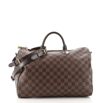 Louis Vuitton Speedy Bandouliere Bag Damier 35