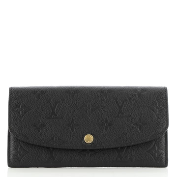 Louis Vuitton Emilie Wallet Monogram Empreinte Leather
