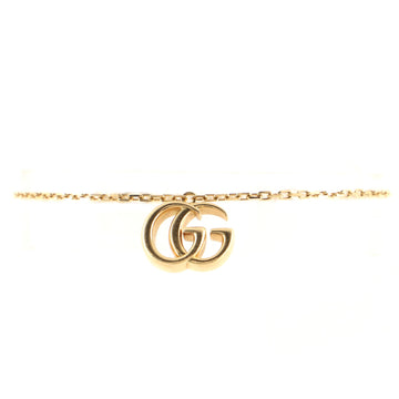 Gucci GG Running Charm Chain Bracelet 18K Yellow Gold