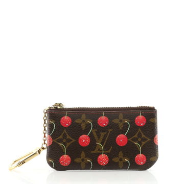 Louis Vuitton Key Pouch Limited Edition Monogram Cerises