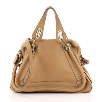 Chloe Paraty Top Handle Bag Leather Medium